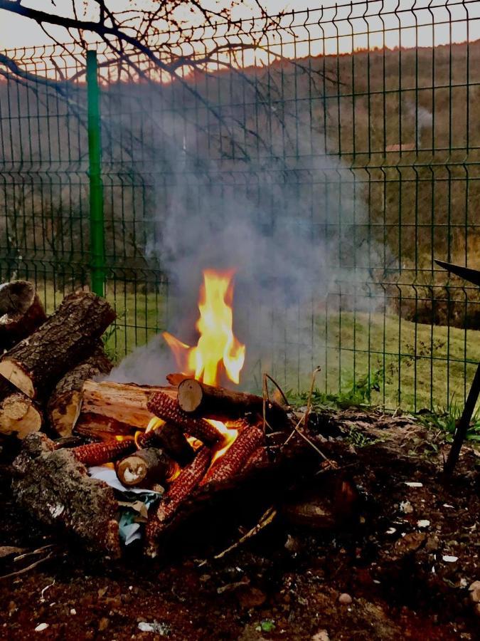 Pensiunea La Buru Caraciu Εξωτερικό φωτογραφία
